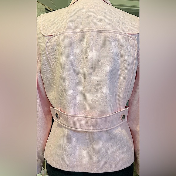 🎉SALE🎉 Sag Harbor Petite Pastel Pink Blazer Jacket | Size 8P - Picture 6 of 14